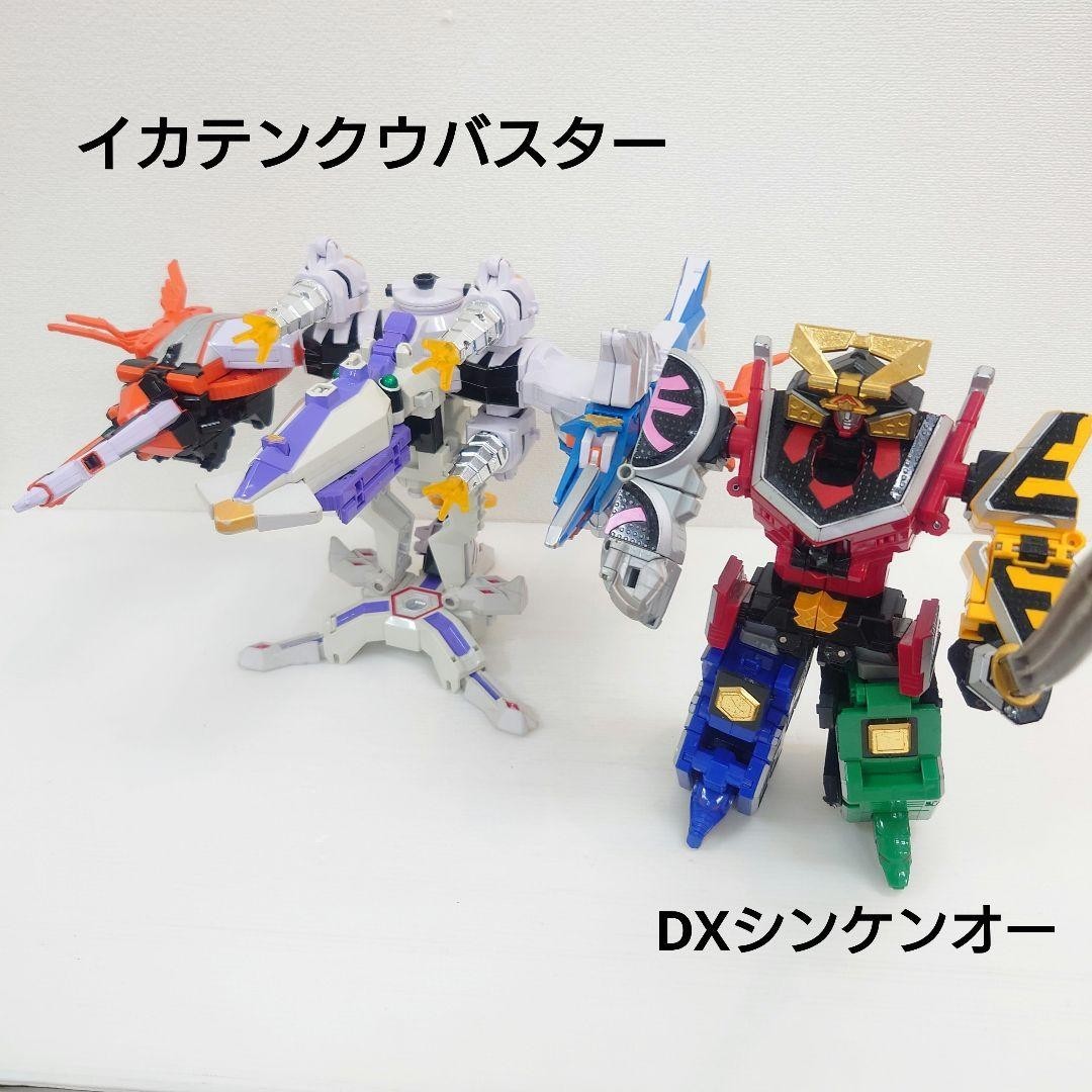 Power Rangers Samurai Shinkenger DX ShinkenOh Ikatenku Buster 2p Set Megazord