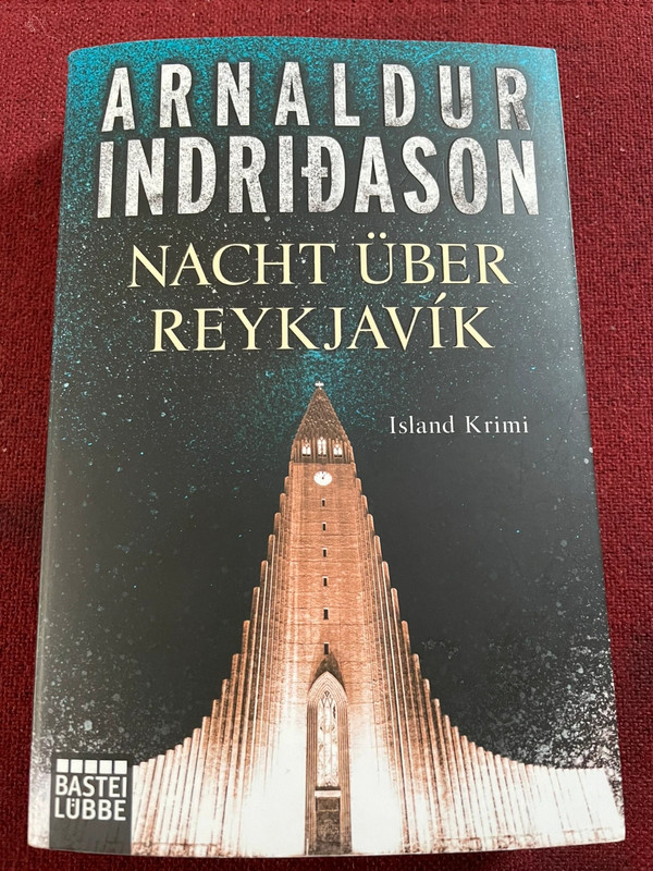 Nacht über Reykjavik. Arnaldur Indridason. Island Krimi