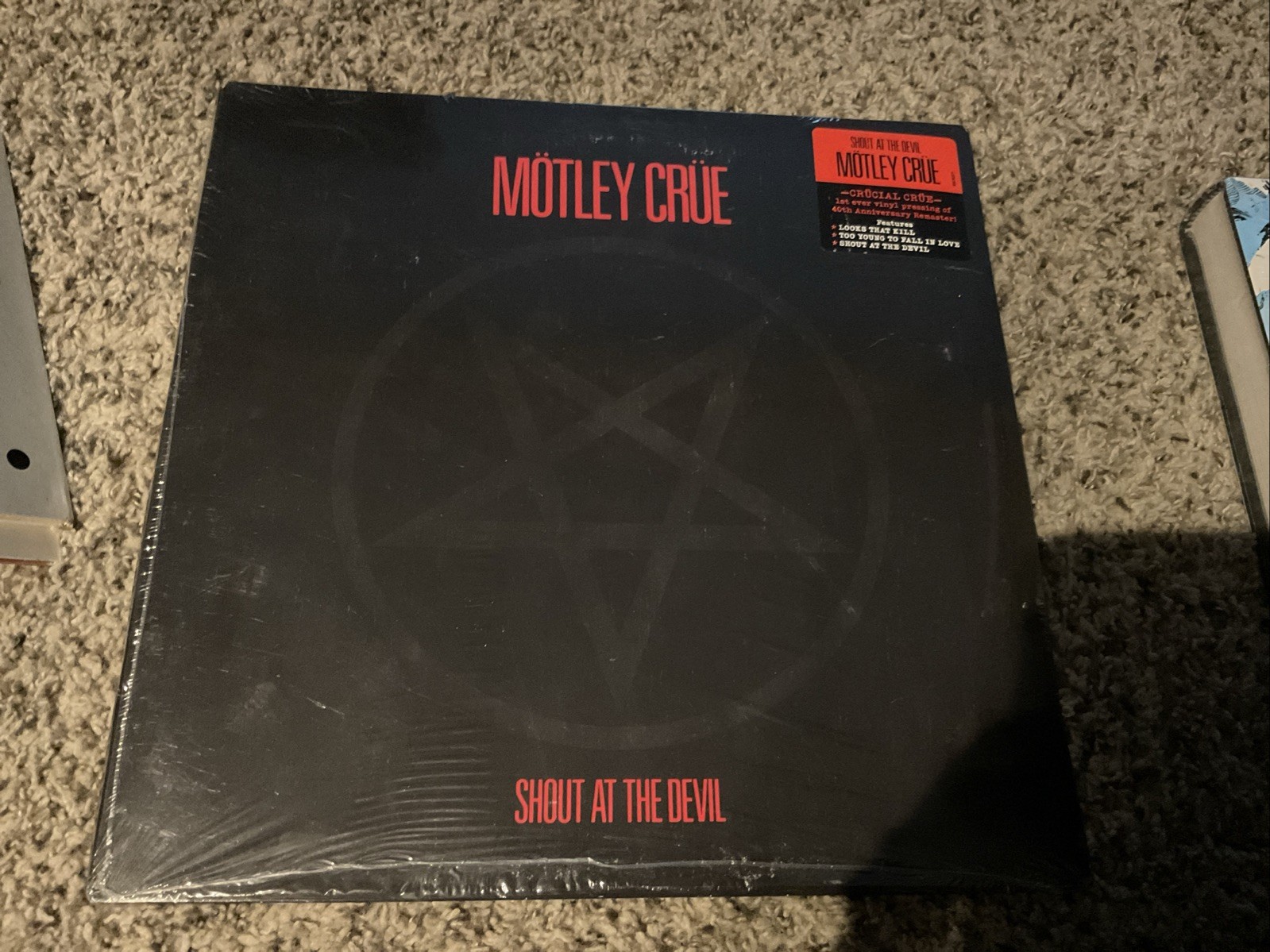 Motley Crue - Shout at the Devil - Vinyl LP - Remastered - Like New