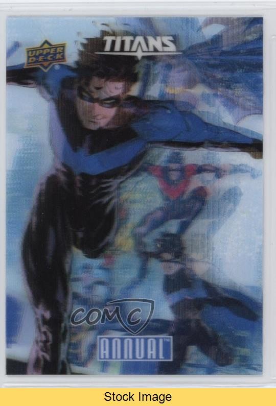 2023 Upper Deck DC Annual Titans lenticolari Tier 4 Nightwing #TL-31 LEGGI 0i4q