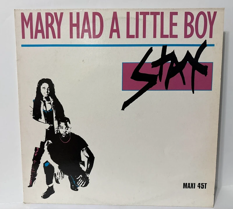 Maxi Single 12" - Stax - Mary Had a Little Boy