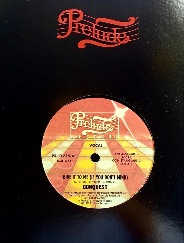 François Kevorkian / Conquest / Give It To Me (If You Don’t Mind)
