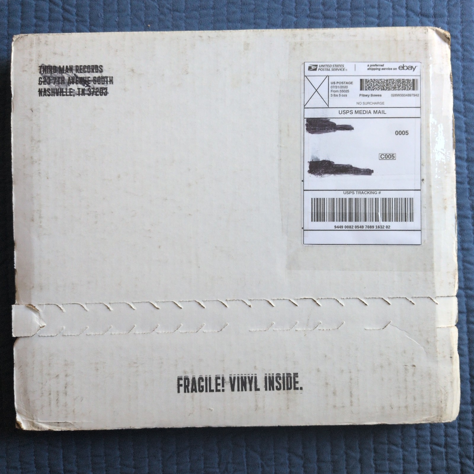 The White Stripes - De Stijl XX. Third Man Records #44 New in orig shipping box