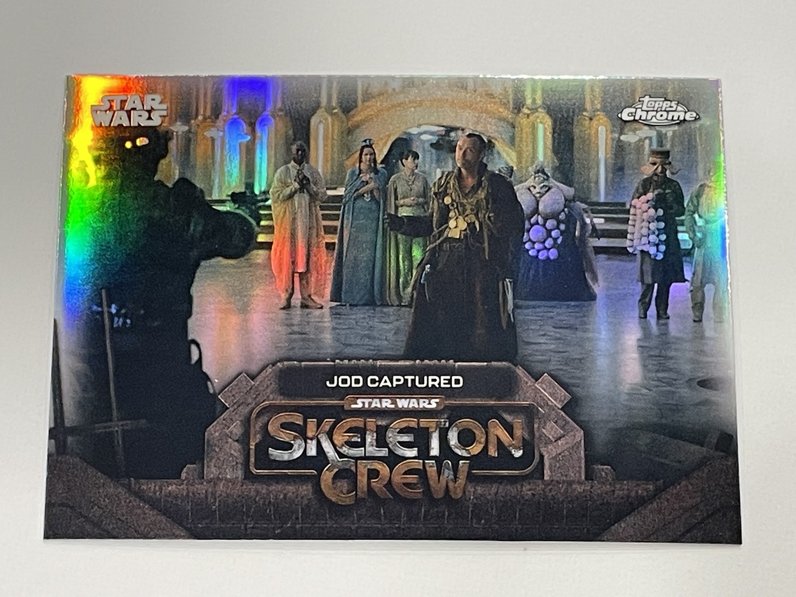 2025 Topps Chrome Star Wars Skeleton Crew #SC-16 - Iodio catturato