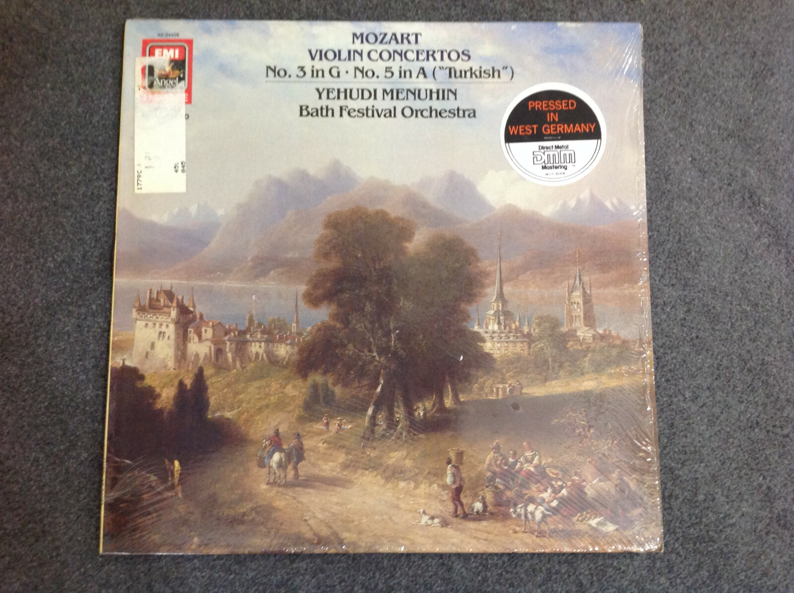 Mozart Violin Concertos  Angel EMI Vinyl LP Digital Metal Mastering Audio NM /NM
