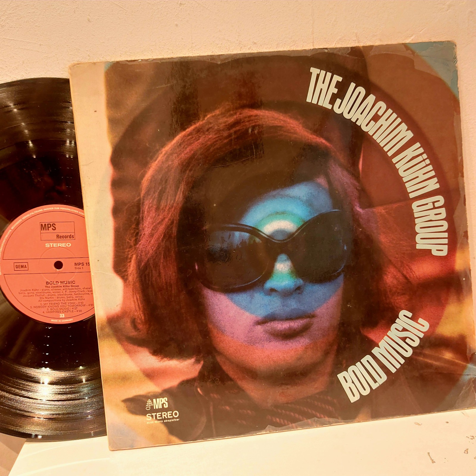 The JOACHIM KÜHN GROUP ,, LP von  1969,,  Bold Music  ,, original Platte  !!
