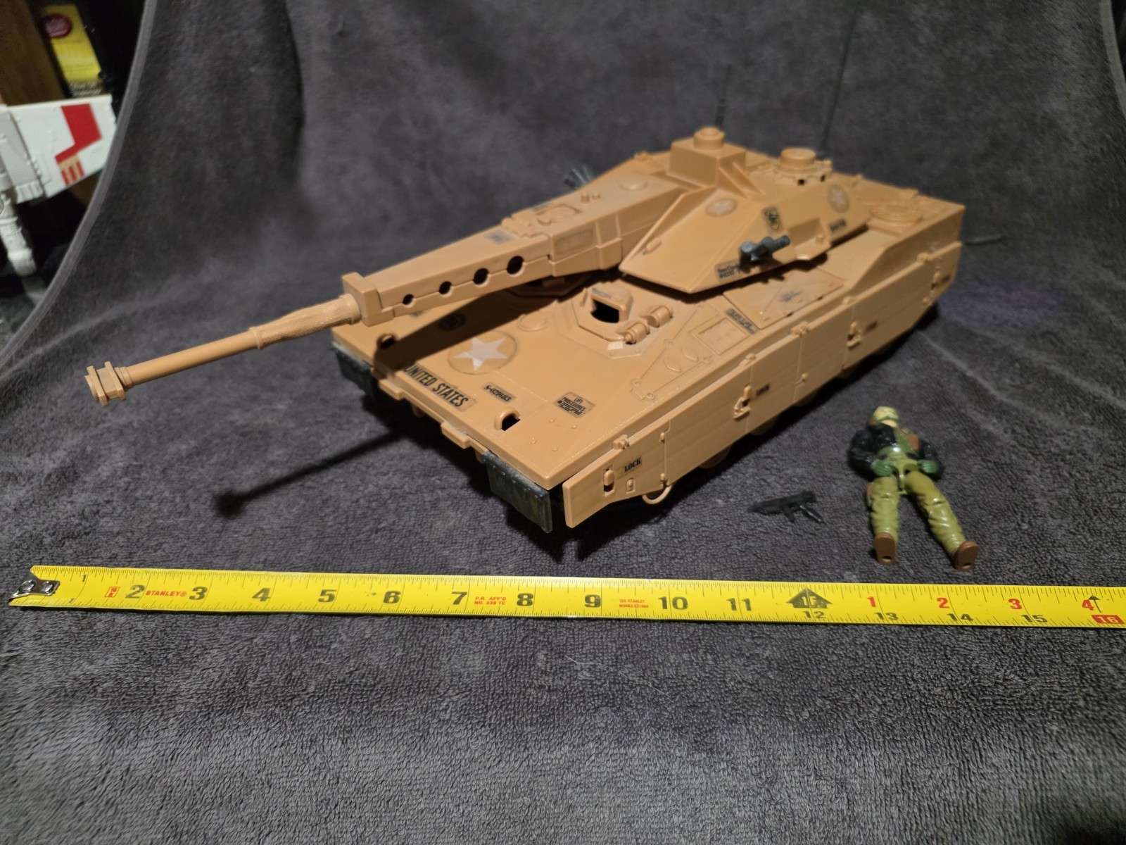 SERBATOIO GI JOE COBRA MAULER 1983 CON PILOTA HEAVY METAL COMPLETO 