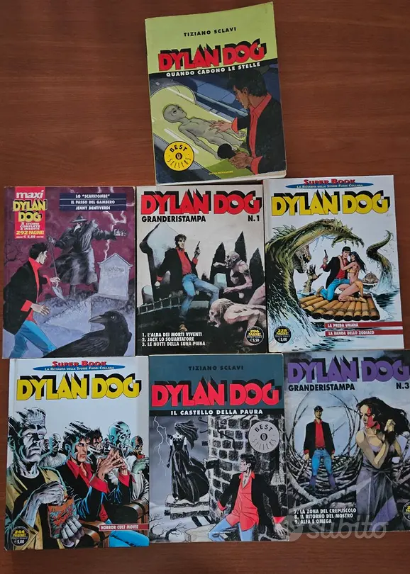 7 raccolte fumetti Dylan dog 