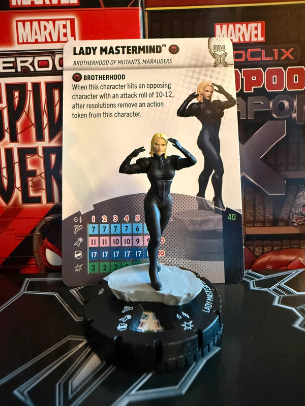 Figurine heroclix Marvel Lady Mastermind 004