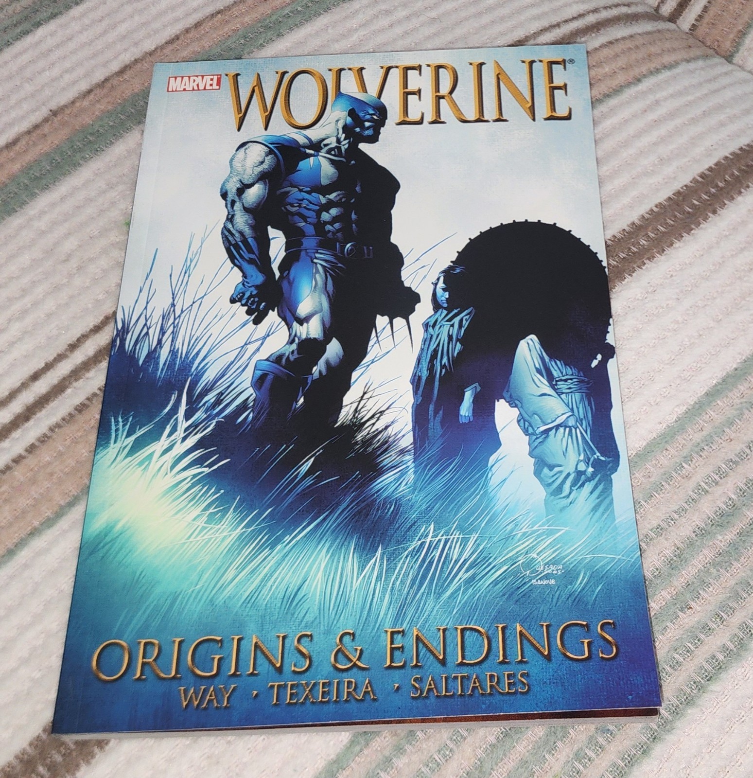 Wolverine Origins & Endings TPB 1st Print Graphic Novel Way Texeira Saltares 