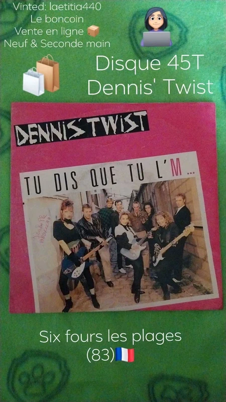Disque 45T Dennis Twist