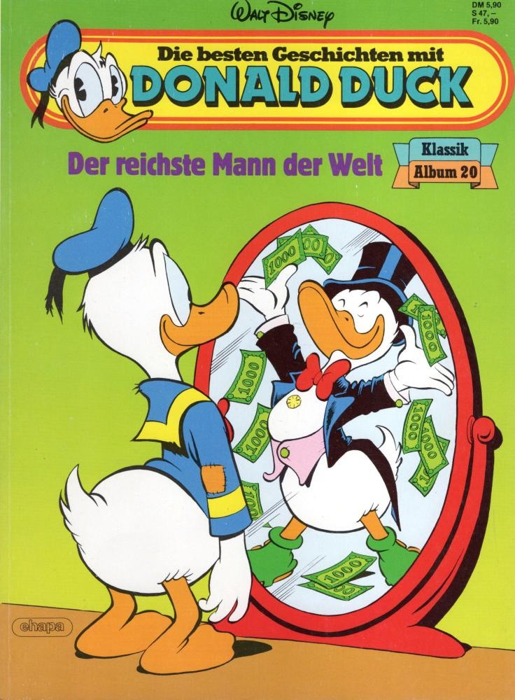 Le migliori storie con Paperino - Album classico 20 (Z0-1), Ehapa