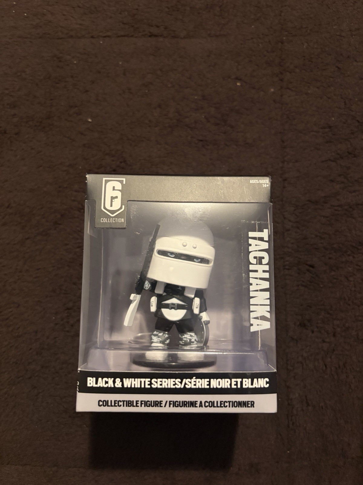 Ubisoft Rainbow Six Collection Chibi Tachanka Figura in vinile bianco e nero