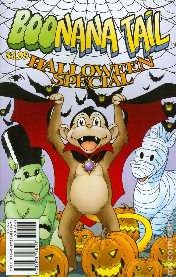 Boonana Tail Halloween Special 1A quasi nuovo 2014 immagine stock