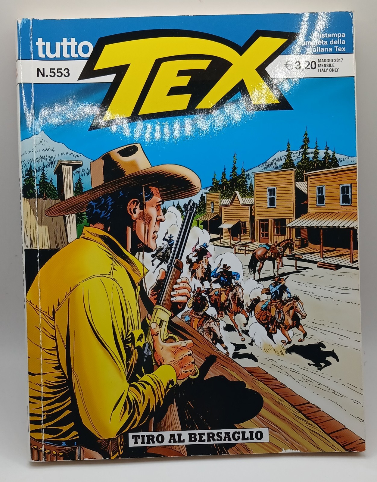 Fumetto Tex N° 553: Tiro al bersaglio. Serie: Tutto Tex
