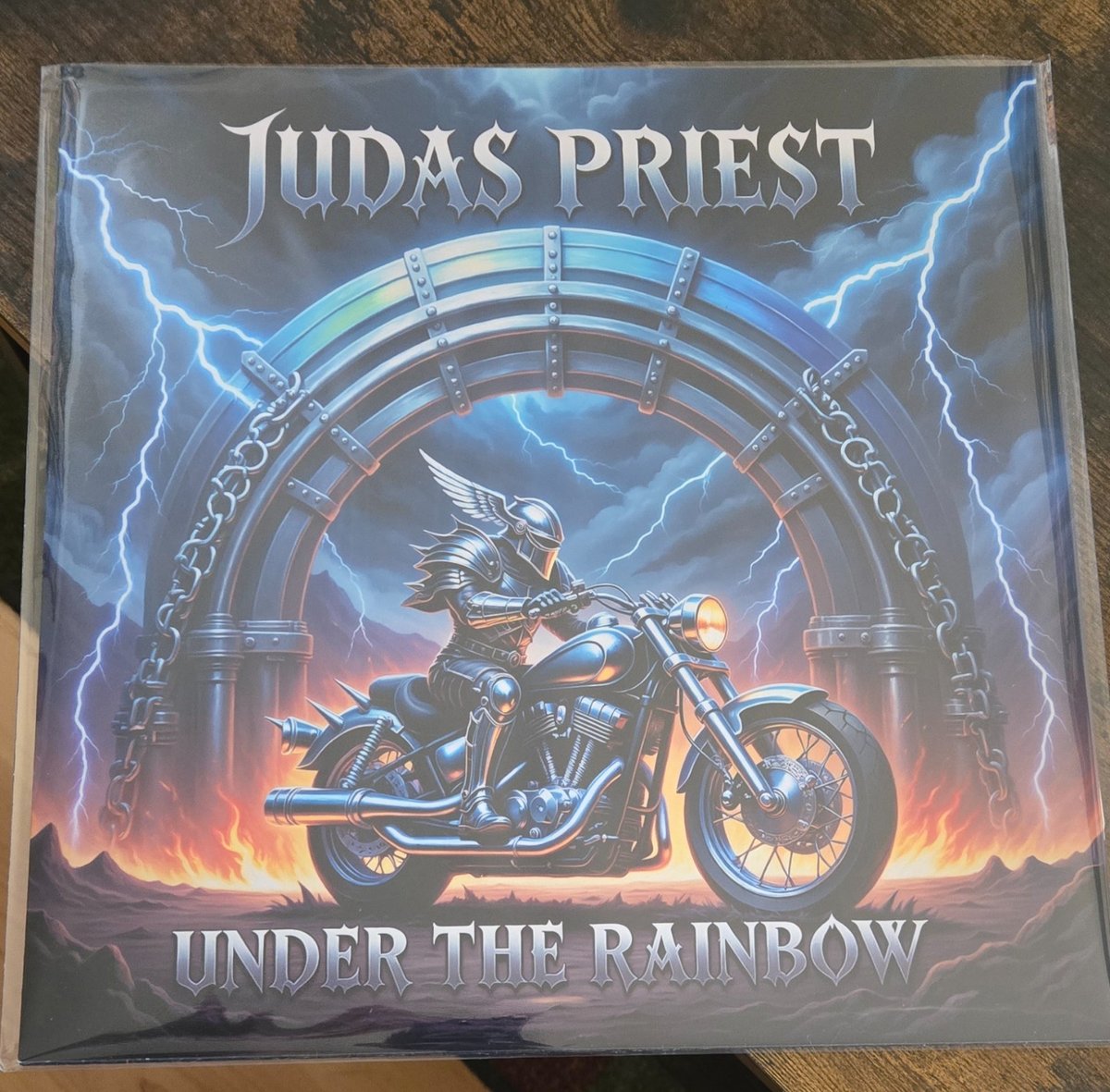 JUDAS PRIEST * RARE LP * 1980 * EXCELLENT SOUND COLORED VINYL