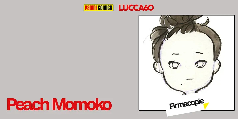 Peach Momoko - firmacopie lucca comics 2026 - sabato 31 alle 14.00