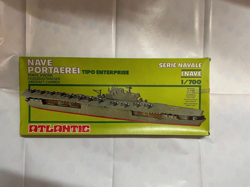 Atlantic nave portaerei tipo enterprise