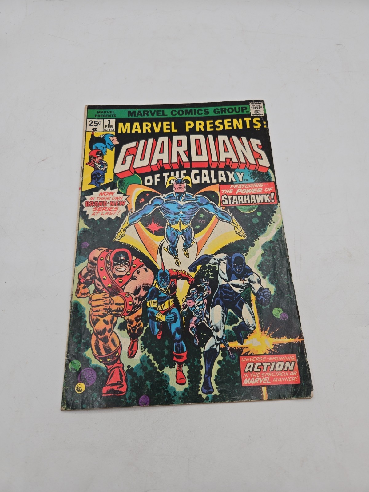 Marvel Presents 3 FN/VF lucido brillante! 1° Guardiani della Galassia Solista 1976