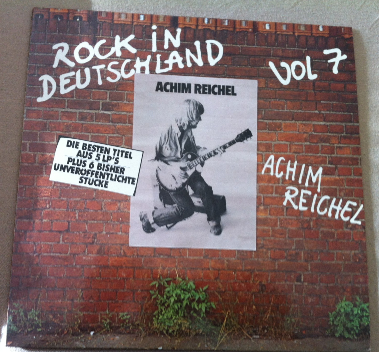 AHORN   LP   -     ACHIM REICHEL   -  ROCK IN DEUTSCHLAND