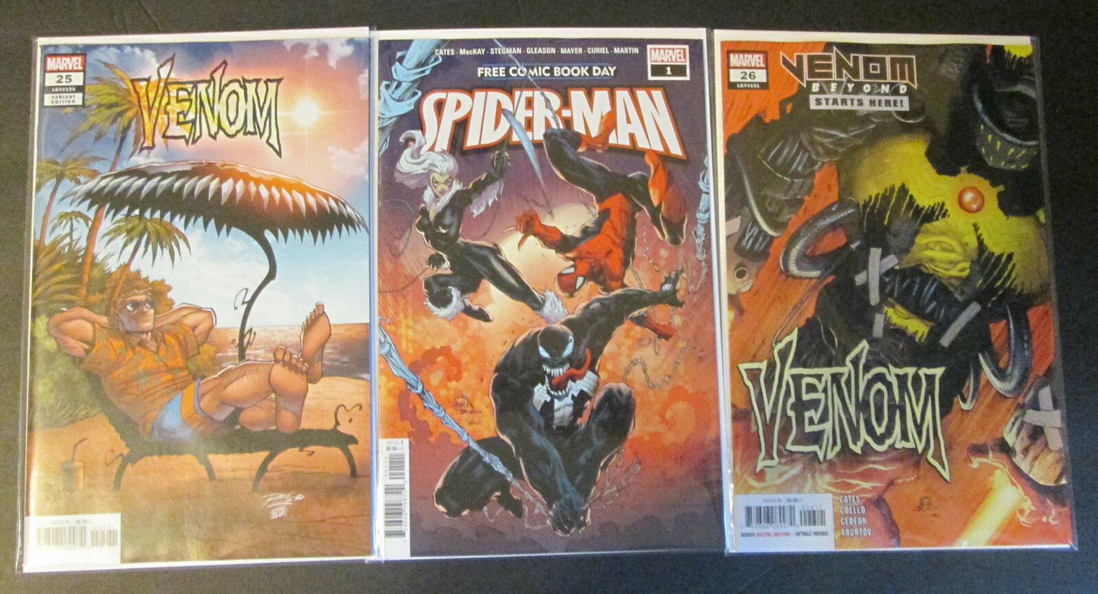 Venom #25 1st Print Ron Lim Variant | #26 1st Print | FCBD 2020 | 1st Virus