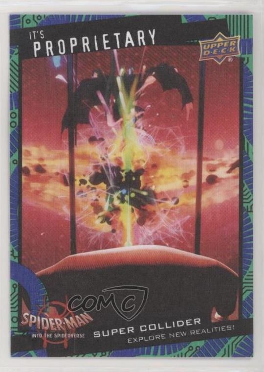 2022 Marvel Spider-Man: Into the Spider-Verse Canvas Super Collider #IP-1 8x7
