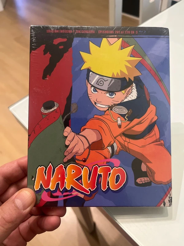 Naruto Box9 Blue-Ray Episodios 201-220 Selecion Vista