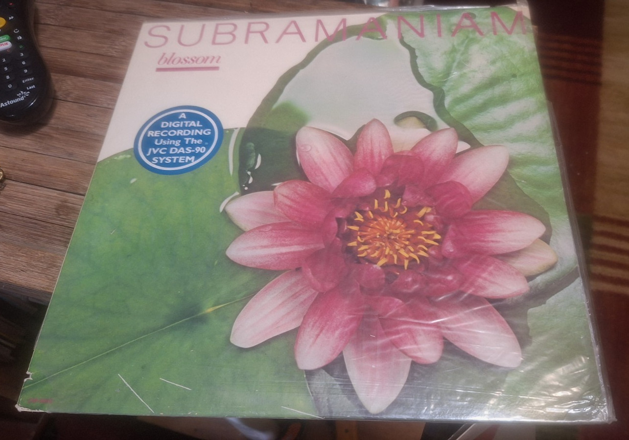 SUBRAMANIAM Blossom Vinyl Record S/T SEALED