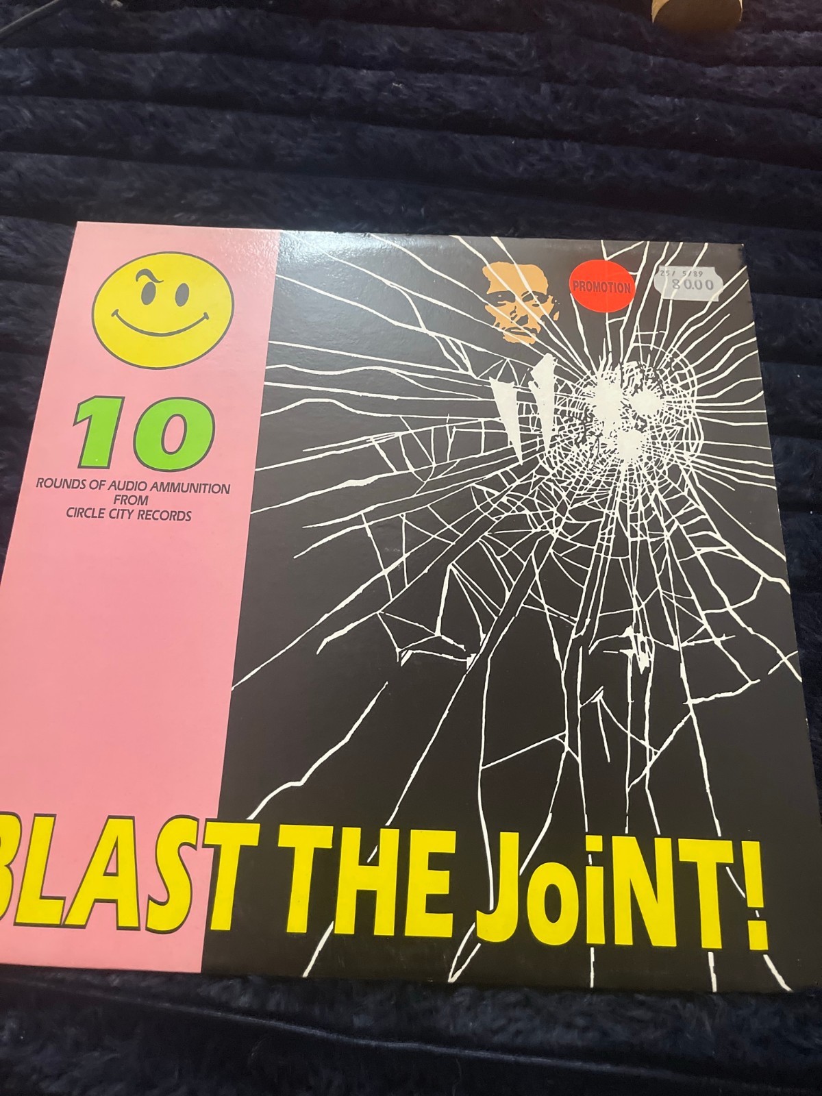 Blast the Joint Circle City Records Vinyl LP CCY LP 1 1988 UK Acid House Promo