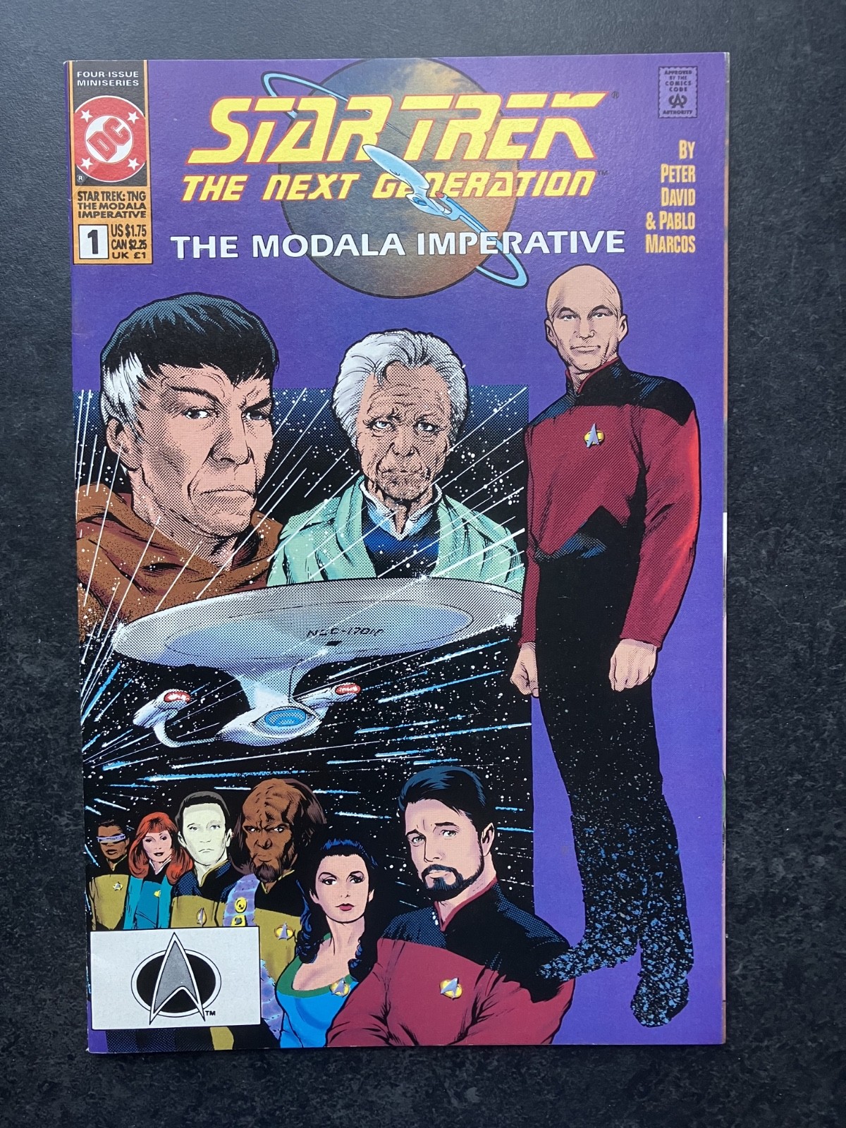 Star Trek The Next Generation - The Modala Imperative #1 (DC Sep 1991) FN