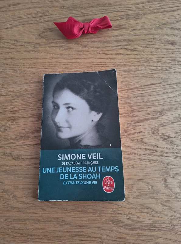 Livre Simone Veil Une jeunesse au temps de la Shoah