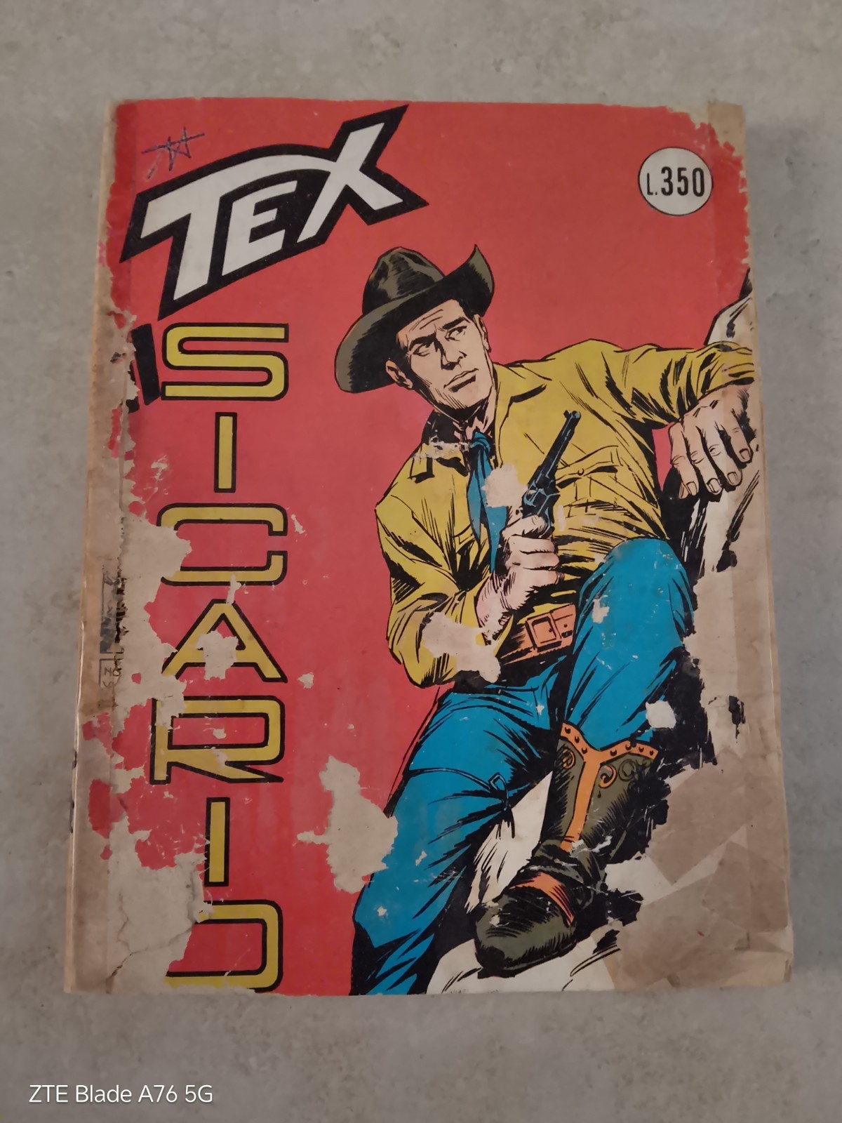 Edizioni Araldo Tex Gigante n. 46 Il mistero svelato (1967) G.L. Bonelli