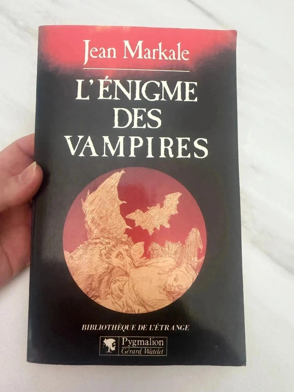 Livre L'Enigme des Vampires de Jean Markale