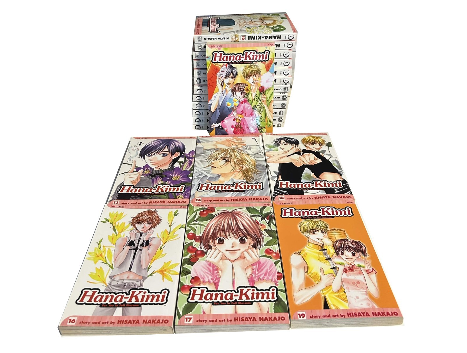 Hana-Kimi Manga Volumi 1-20 di Hisaya Nakajo in Inglese