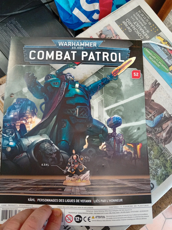 #warhammer combat patrol 40000 n 52 Kahl personnages des ligues de votann liés par l honneur