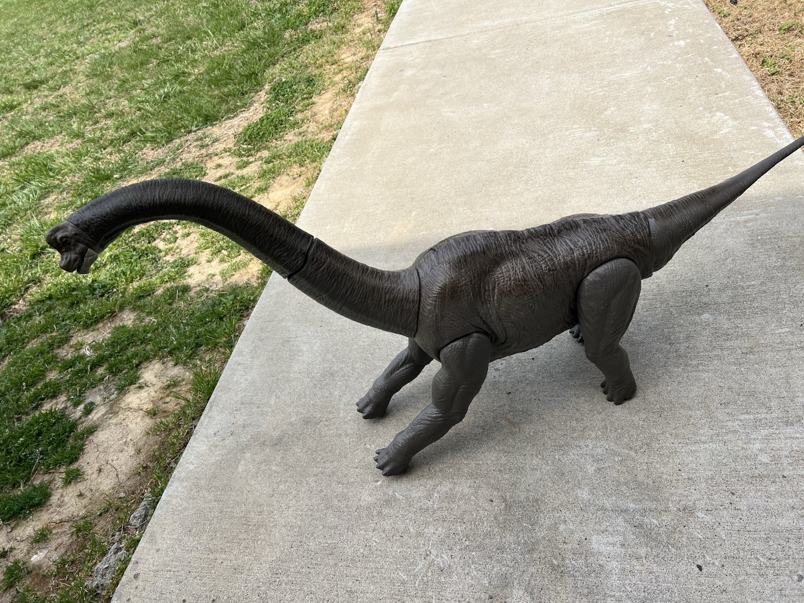 Jurassic World Park Mattel Brachiosaurus Figure 28” Tall Dinosaur