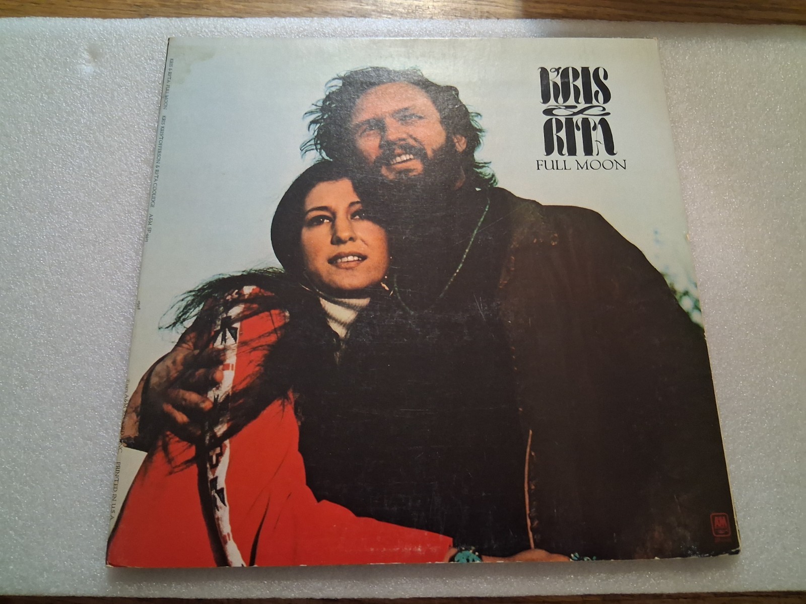 Kris Kristofferson Rita Coolidge Full Moon AM/FM Vinyl LP Record Album