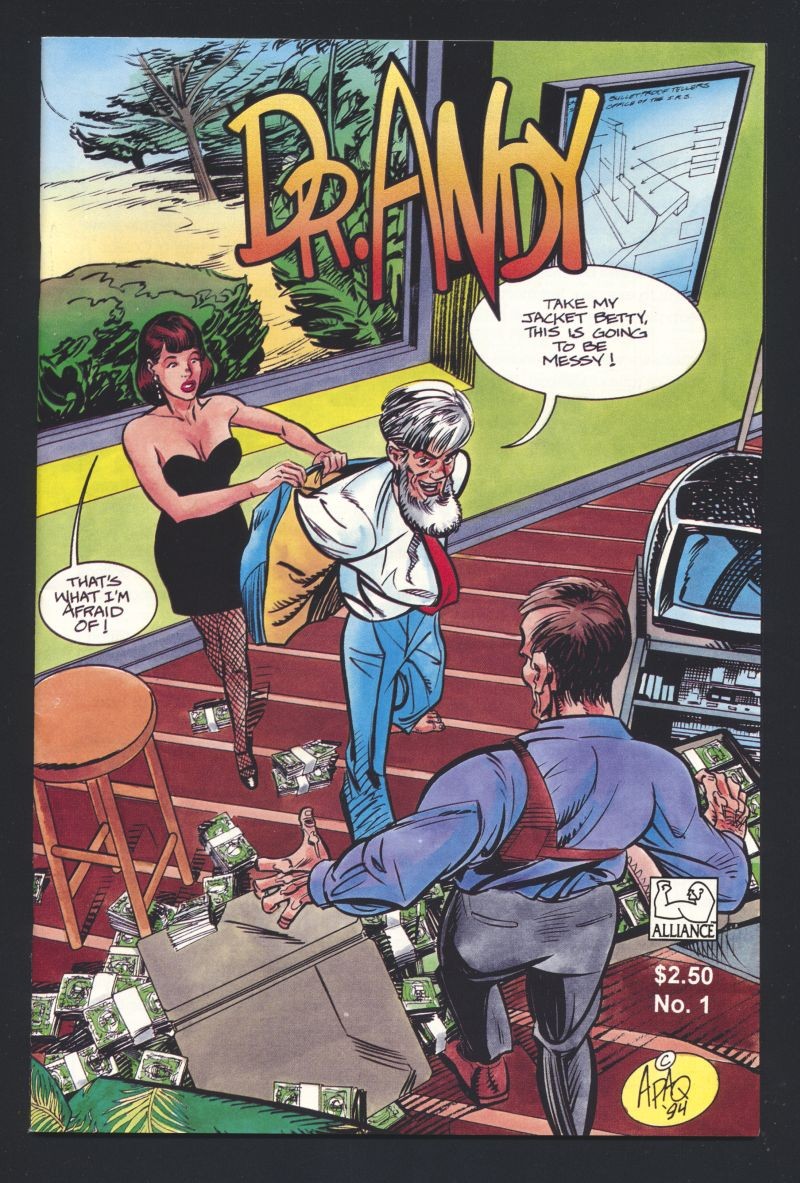 Dr. Andy #1 quasi nuovo 1994 Alleanza Andrew Paquette fumetto