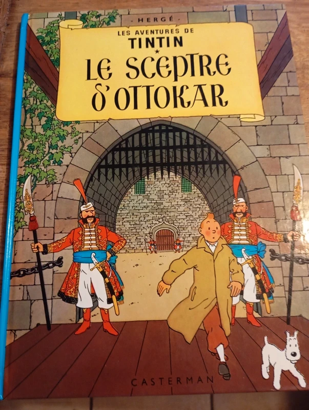 Tintin le sceptre d' Ottokar