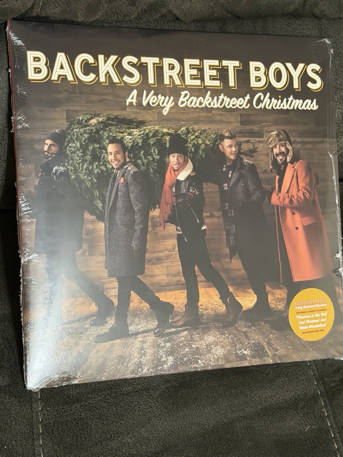 Backstreet Boys - A Very Backstreet Christmas LP-RED Vinyl Edition *Sealed*