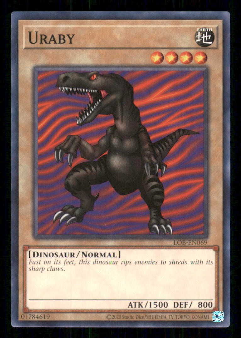 Uraby LOB-EN069 (Edizione 25° Anniversario) Yu-Gi-Oh Unlimited NM