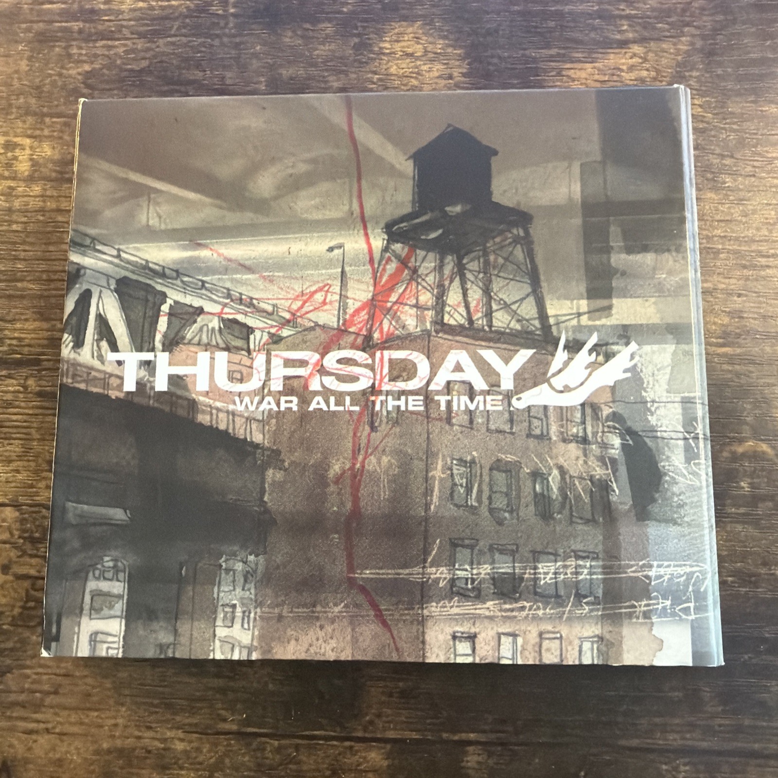 Thursday - War All the Time CD 2003 Island Records Digipack Post-Hardcore Emo