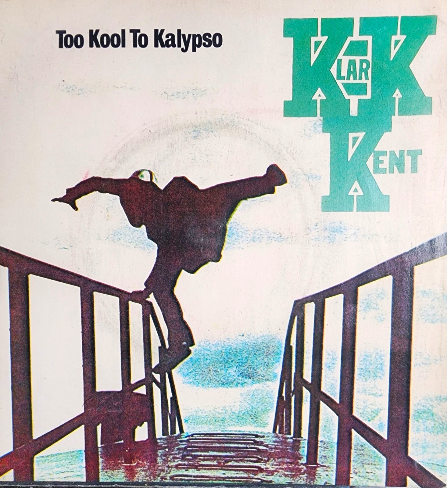 Klark Kent Too Kool To Kalypsо 7" 45 RPM Green Vinyl Single Kryptone KMS 7390