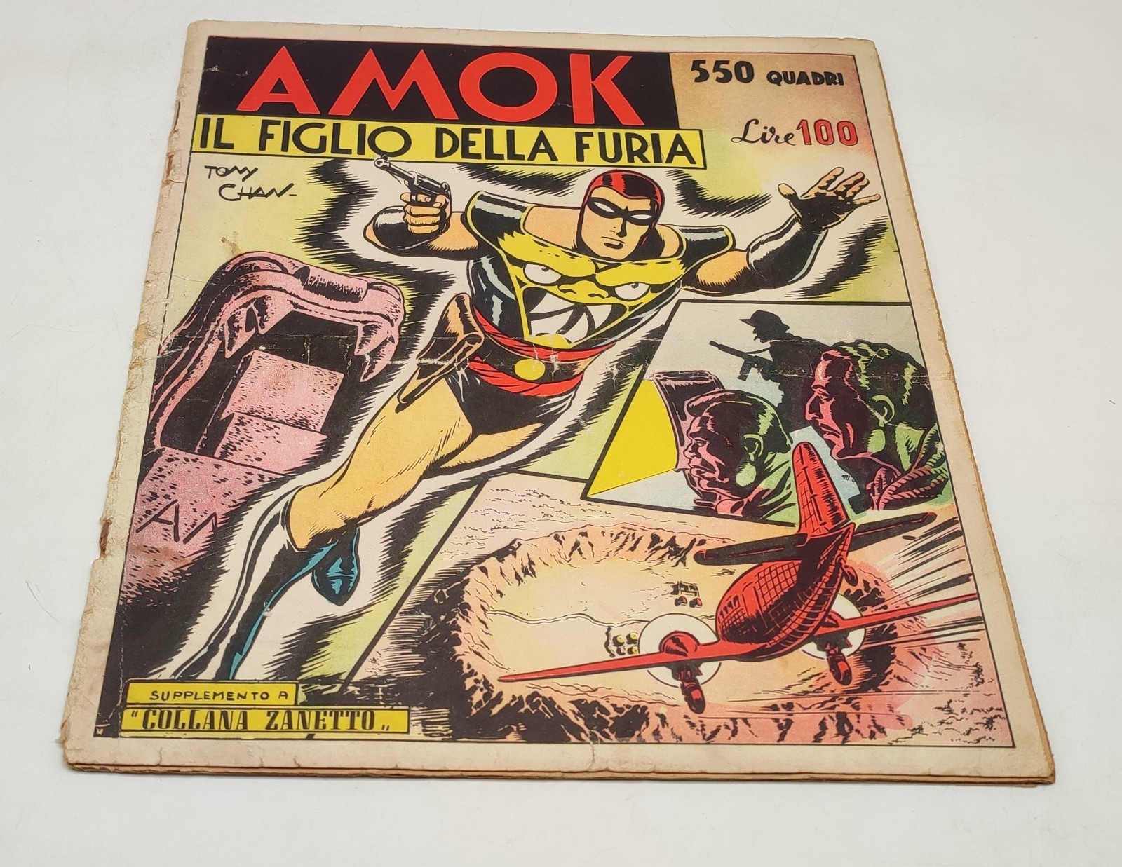 Amok Il Figlio della Furia Suppl. Collana Zanetto Ed Selene 1959 Originale [y30