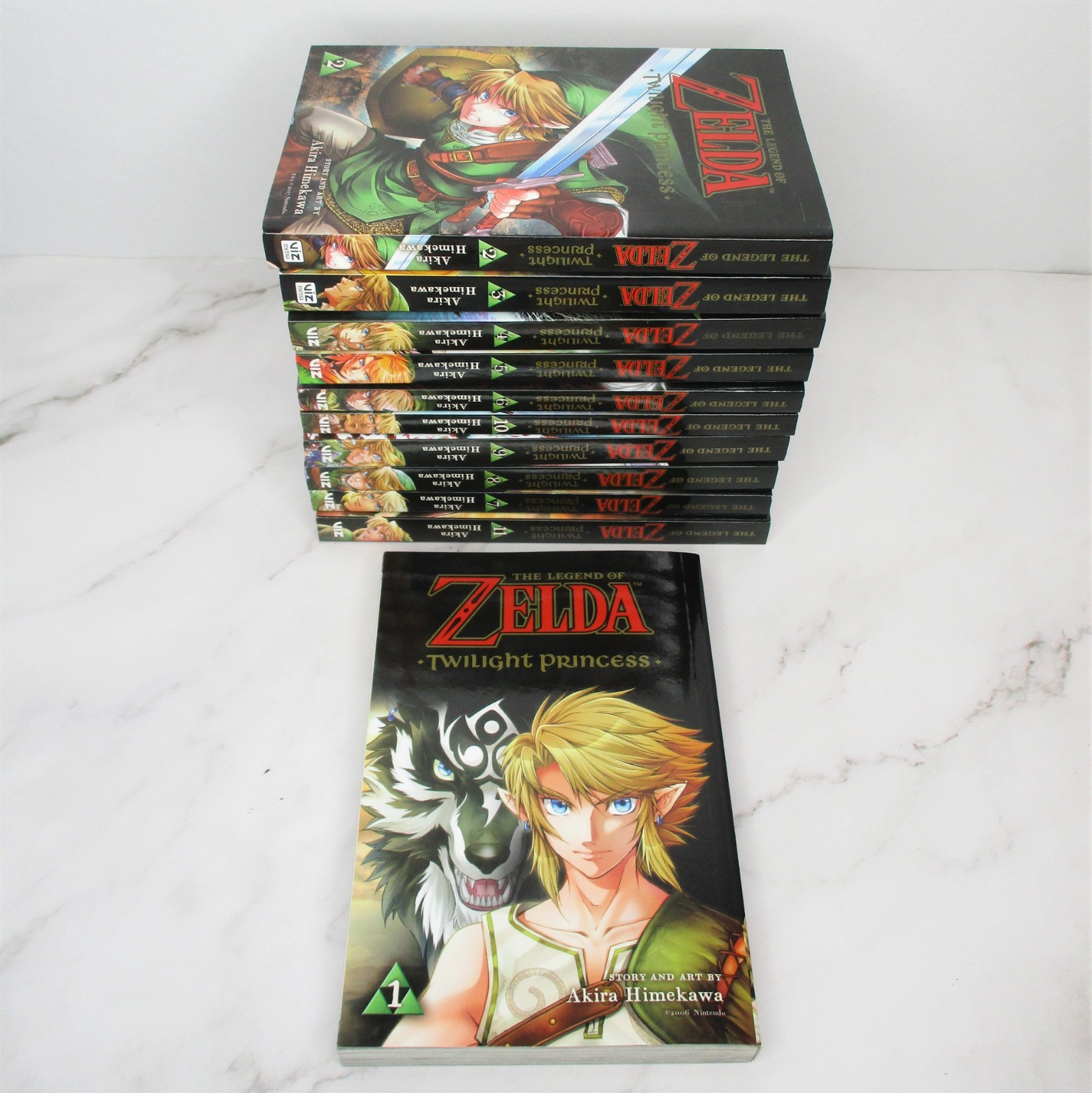 Legend of Zelda Twilight Princess Manga Series Vol 1-11 Completo (Viz 2017-2023)