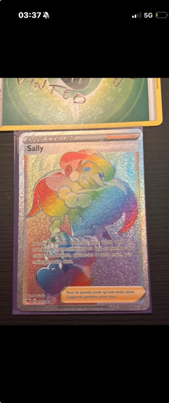 Carte Pokémon Sally Voltage Éclatant FullArt 197/185