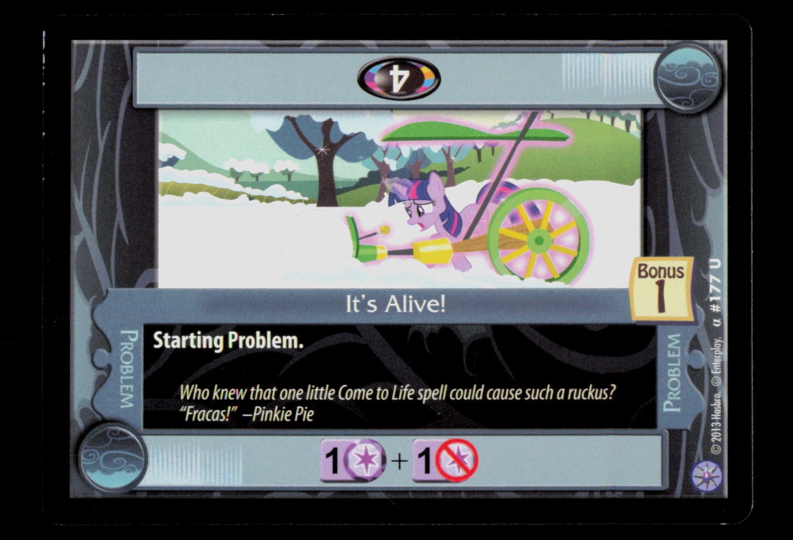 It's Alive 177 My Little Pony 2013 Trading Card TC