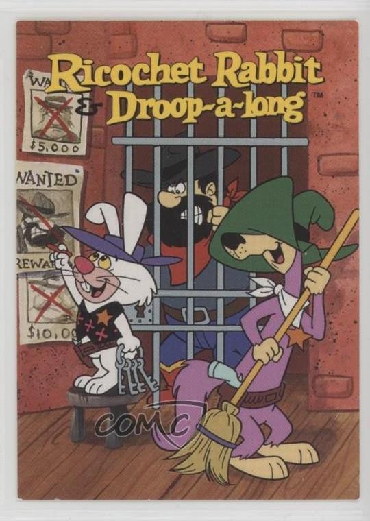 1994 CARDZ Hanna-Barbera Classics Richochet Coniglio Droop-a-long #6 0b6
