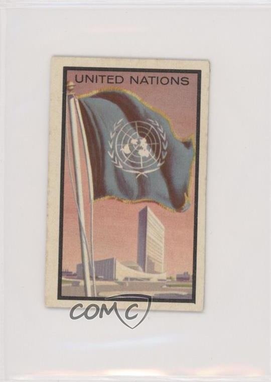 1963 Topps Midgee Bandiere Nazioni Unite #99 0n0
