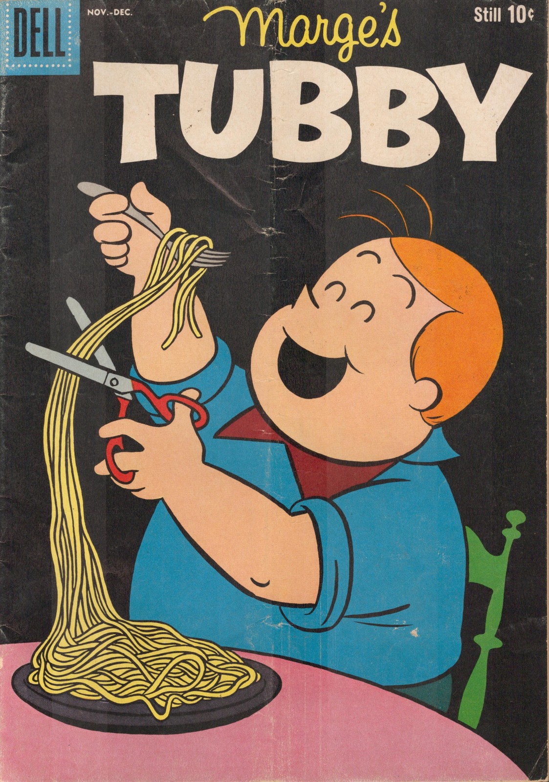 53444: DELL COMICS MARGE'S TUBBY #1 VG Grade